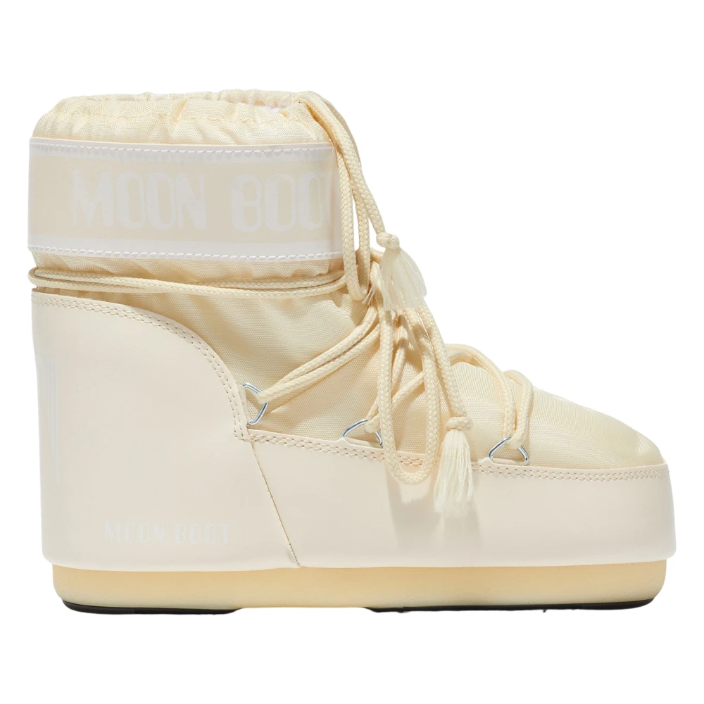 Moon Boot Girls Ivory Icon Low Boots In