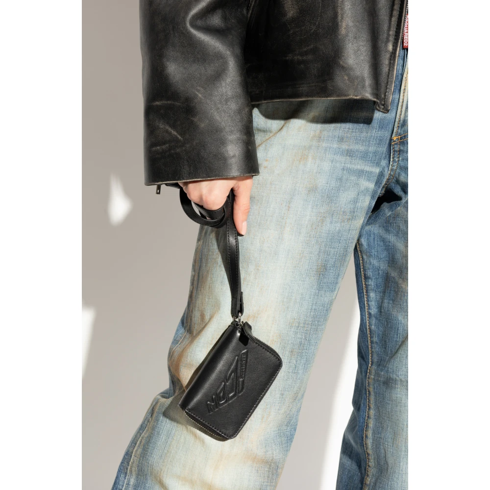 Dsquared2 Riemportemonnee Black Dames
