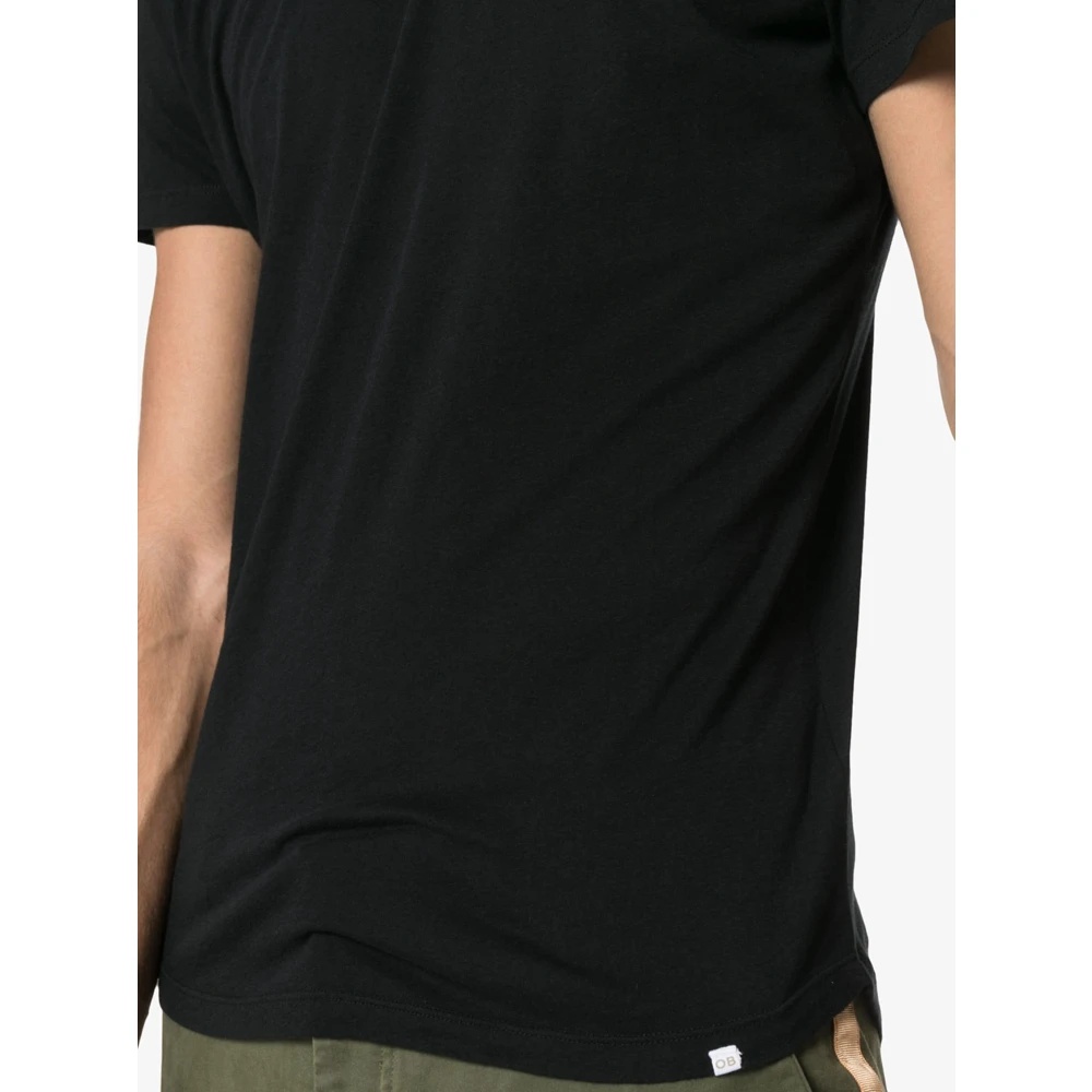 Orlebar Brown Katoenen Slim Fit T-shirt Blue Heren