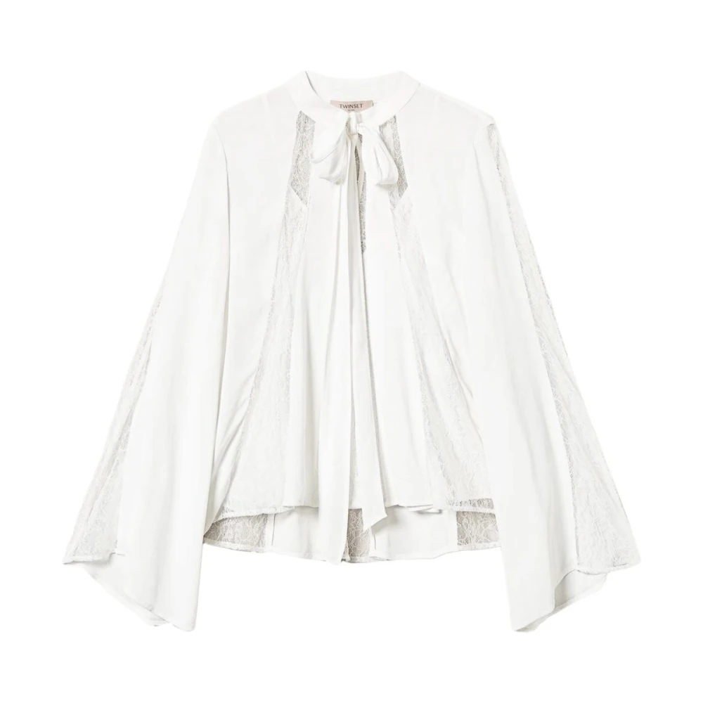 Twinset White Bianco Women's Shirts - Female - Blouses - M - Blouses & Shirts