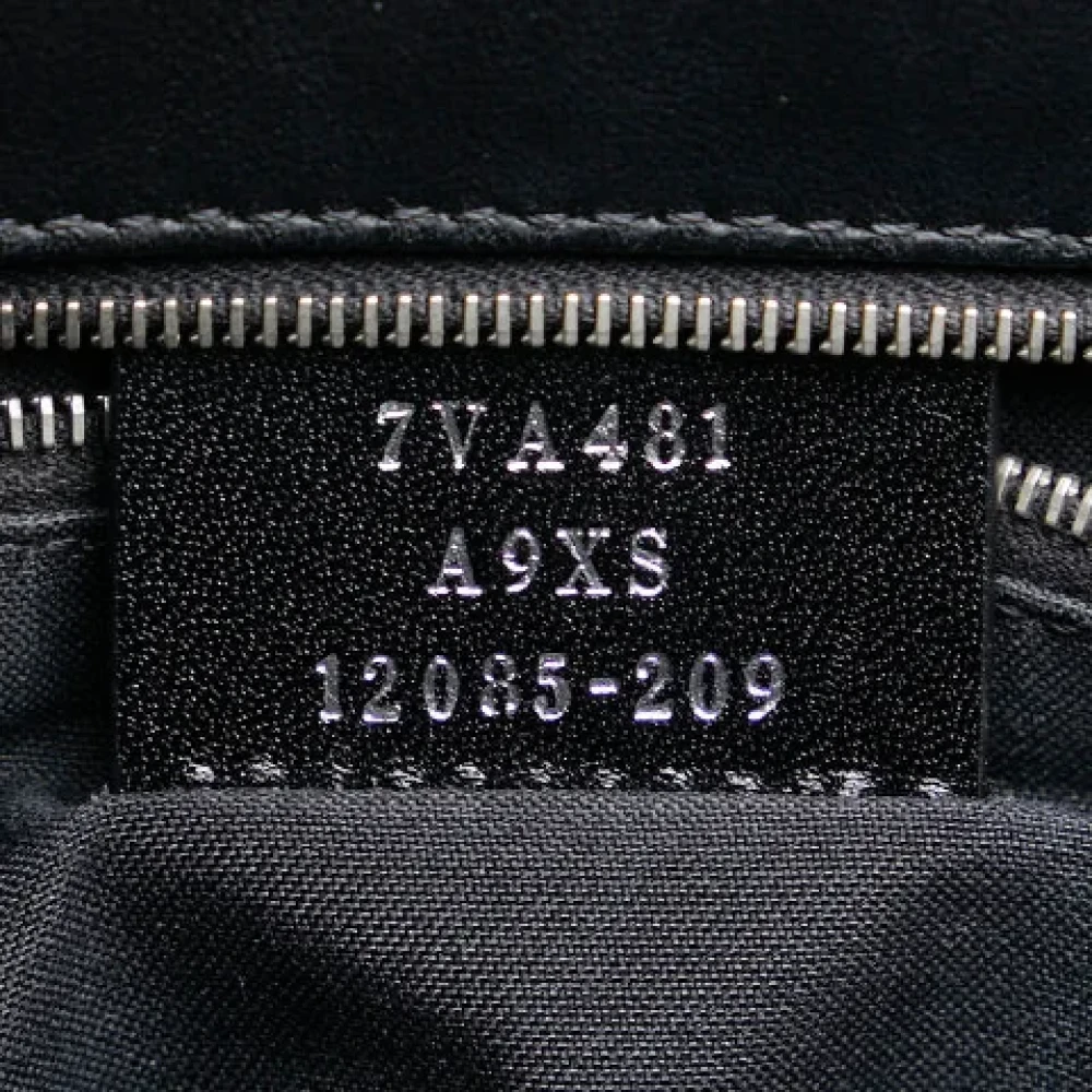 Fendi Vintage Pre-owned Canvas handbags Black Dames