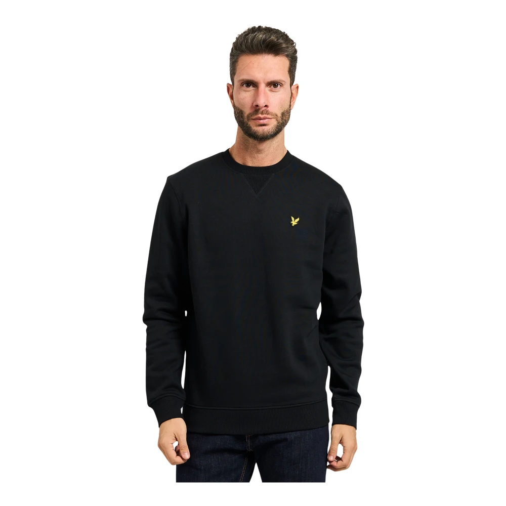 Lyle & Scott Uomo Nero Maglie, M, New, - Immagine 4