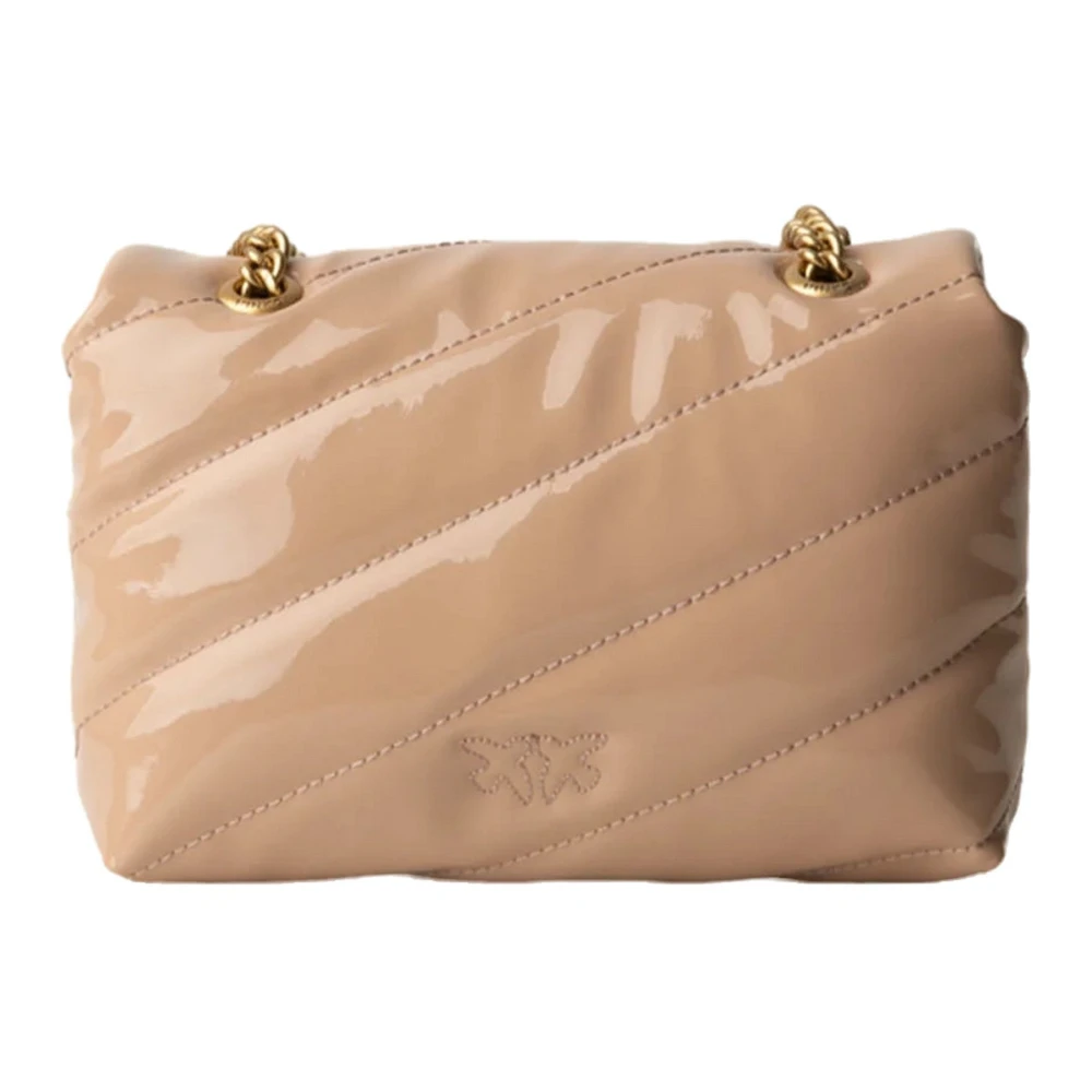 pinko Handtassen in gemengd materiaal Beige Dames