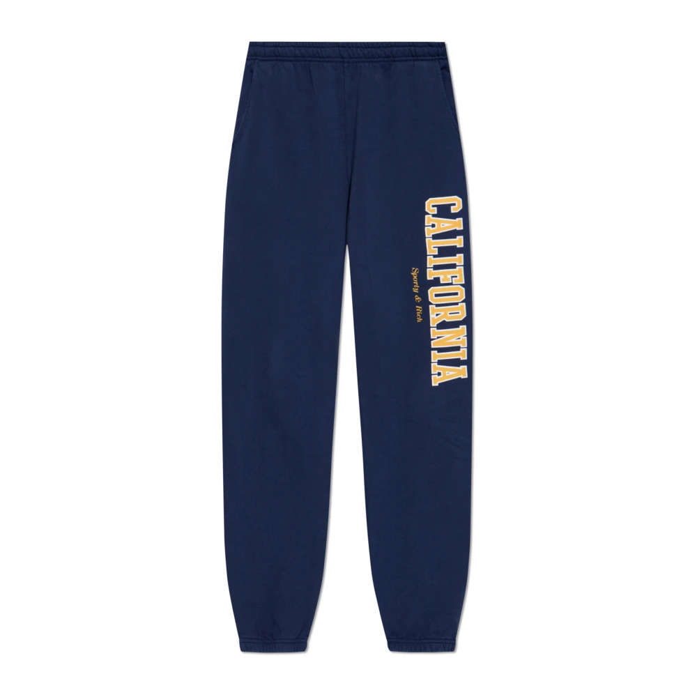 Sporty & Rich Sweatpants uit de Californië collectie Blue Heren