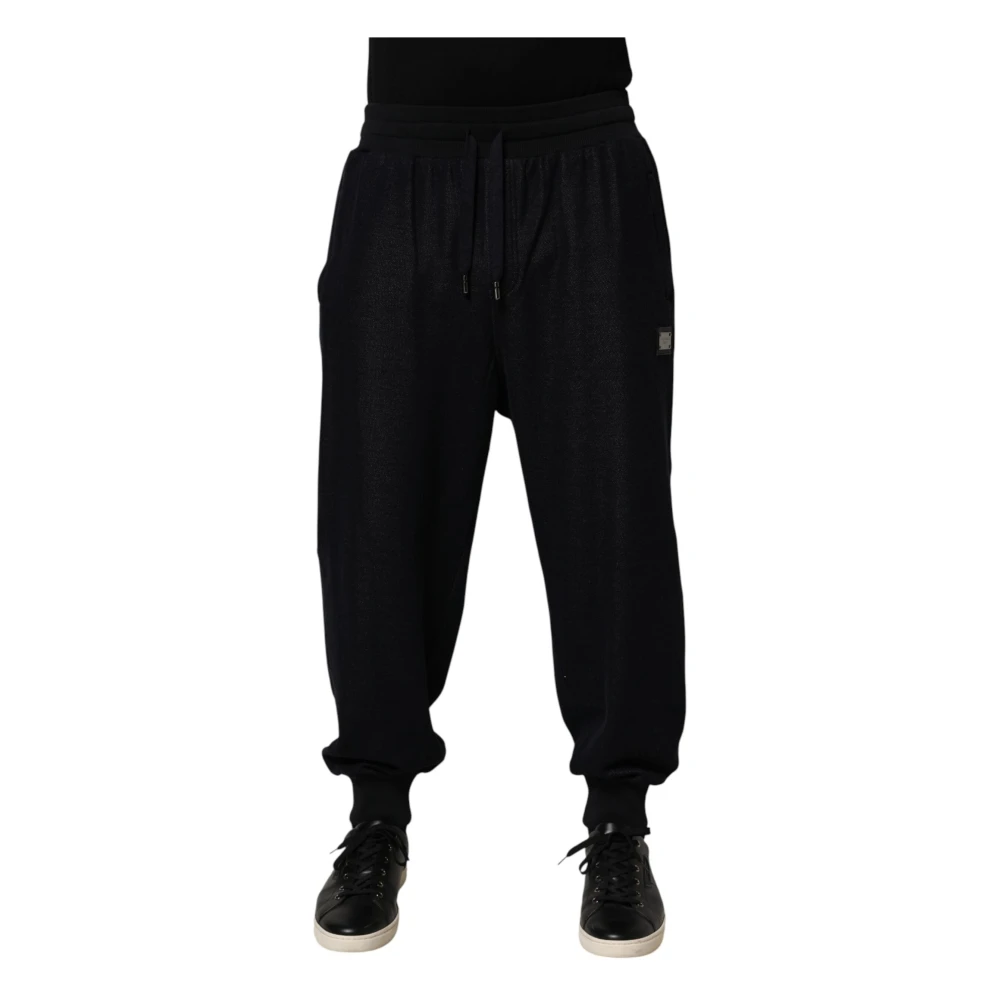 Dolce & Gabbana Svart Jogger Pants