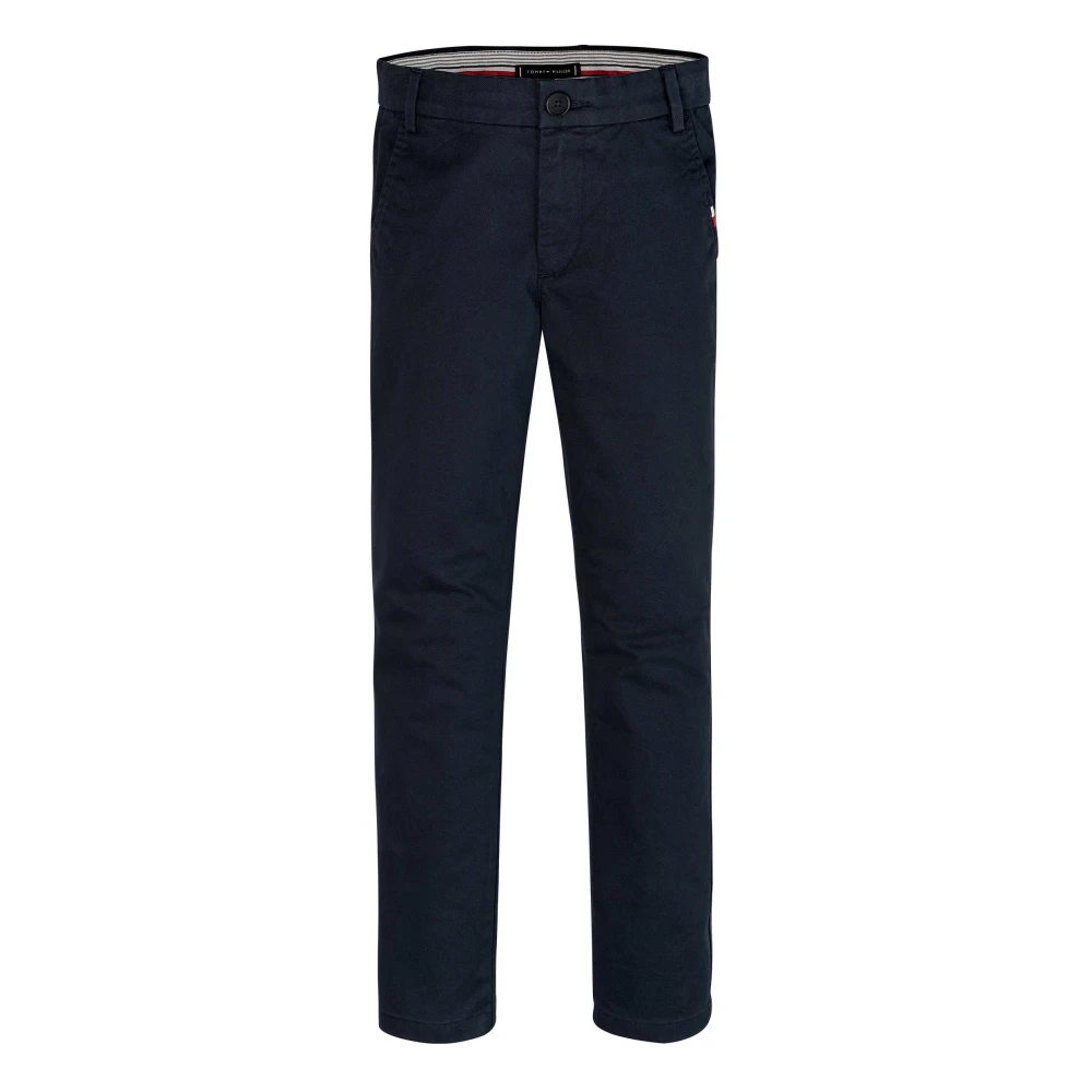 Tommy Hilfiger Mjuka Twill Chino Byxor Blue, Pojke