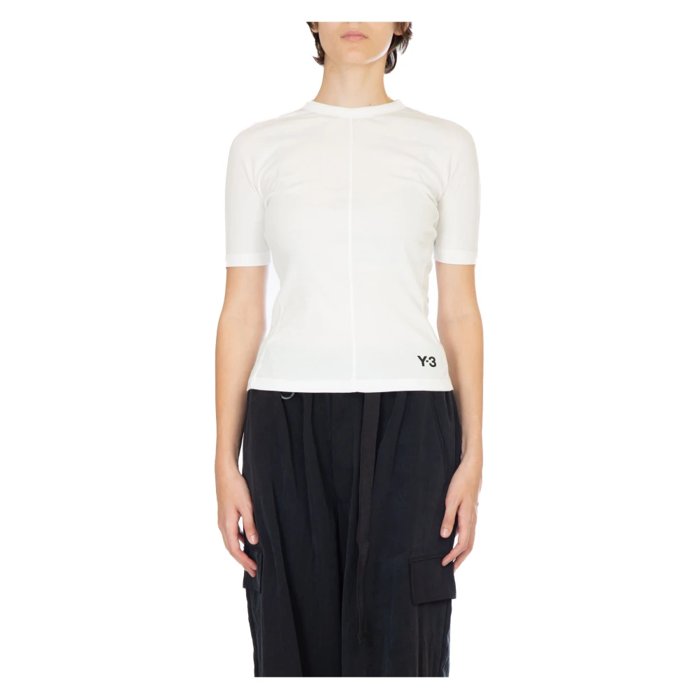 Y-3 - Tops > T-Shirts - White - Y-3 - Modalova