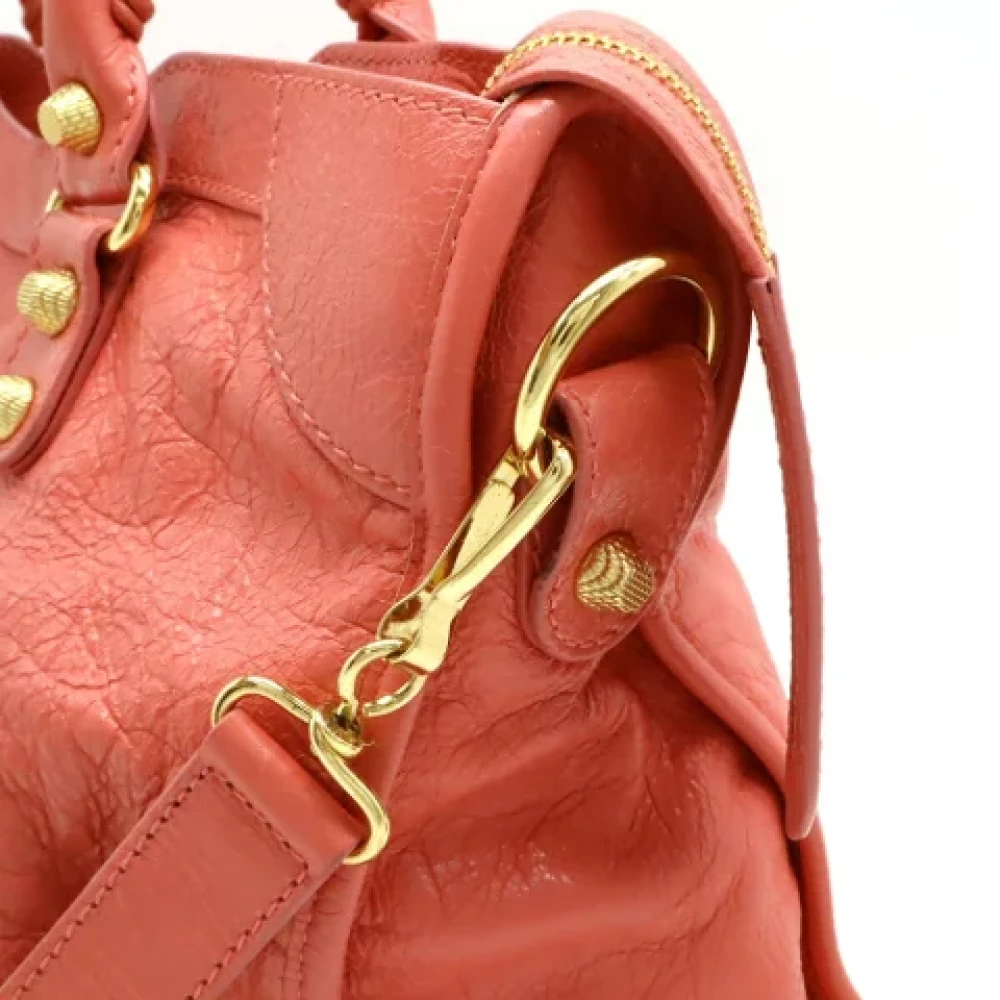 Balenciaga Vintage Pre-owned Fabric balenciaga-bags Pink Dames