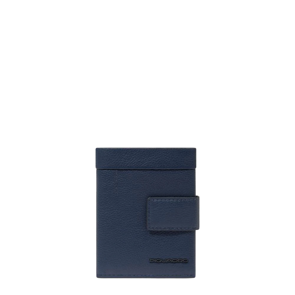 Piquadro Herren Blau Pocket Trifold Wallet Mit Geldfach