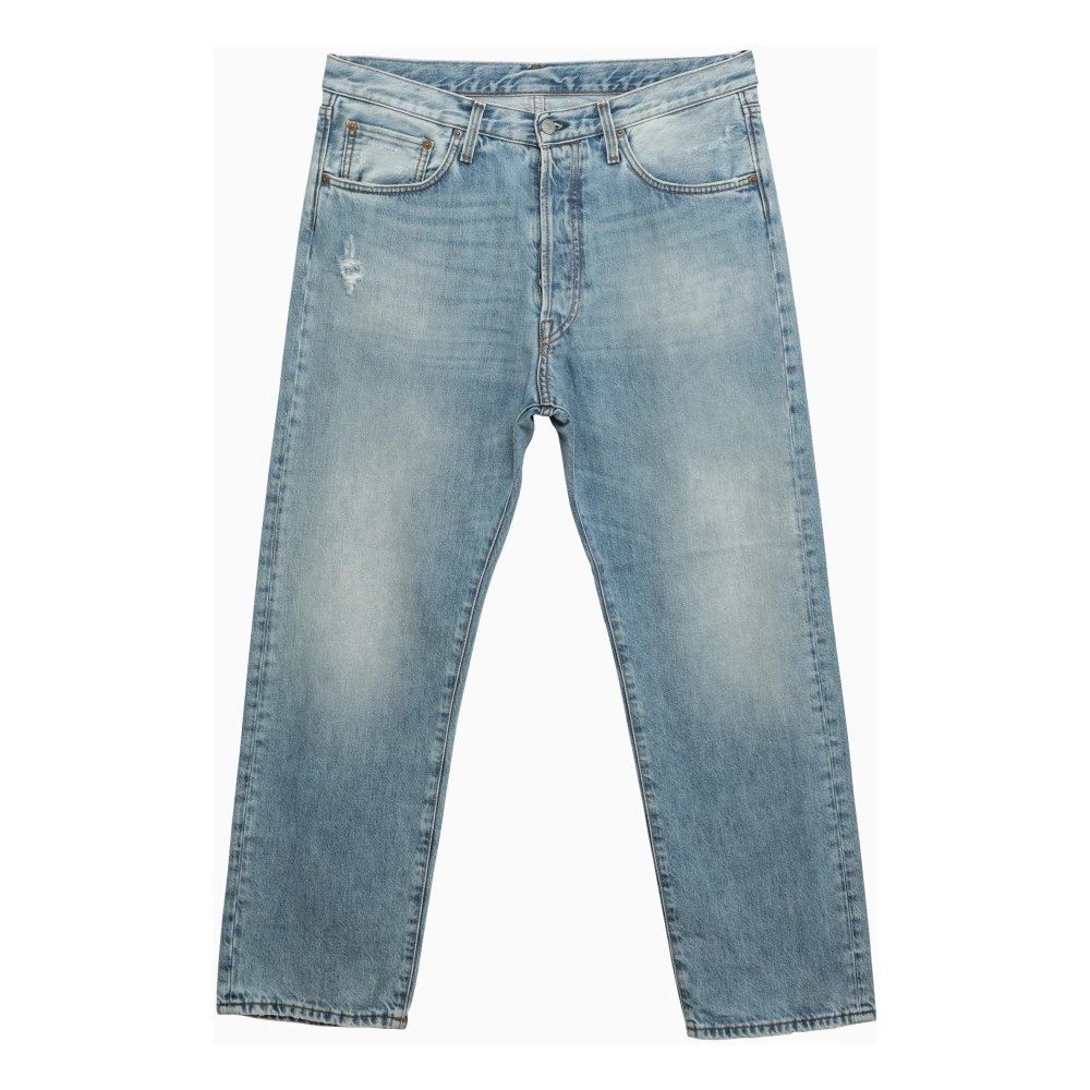 Acne Studios Reguliere Denim Jeans Blue Heren