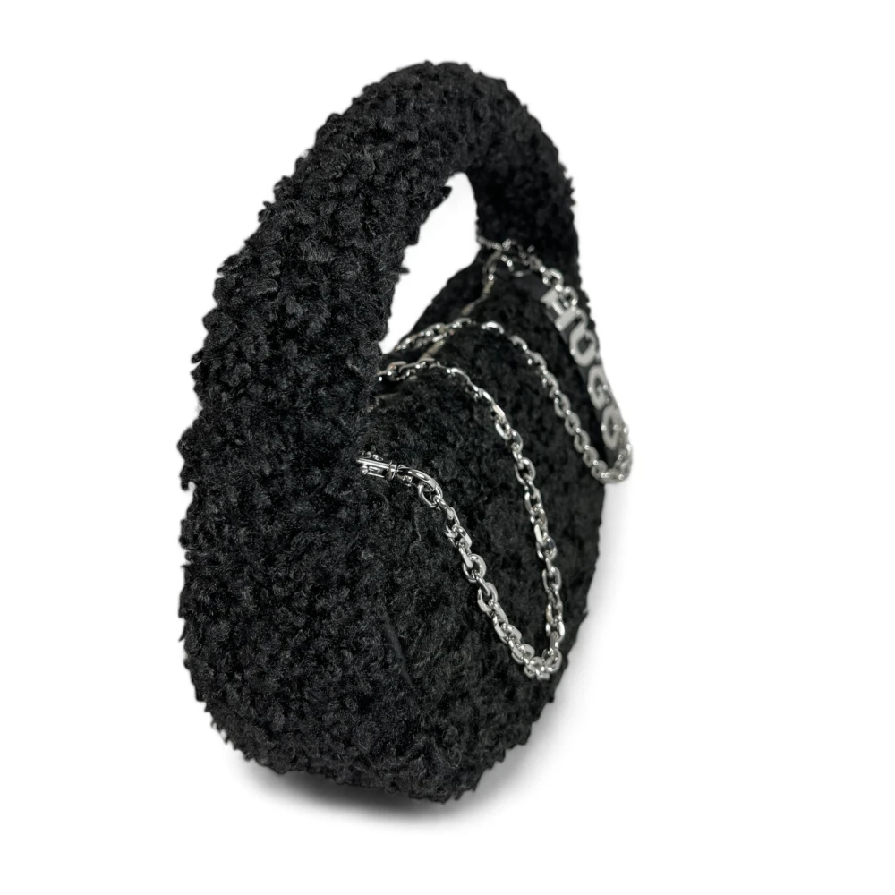 Hugo Boss Teddybont Schoudertas Zwart Black Dames