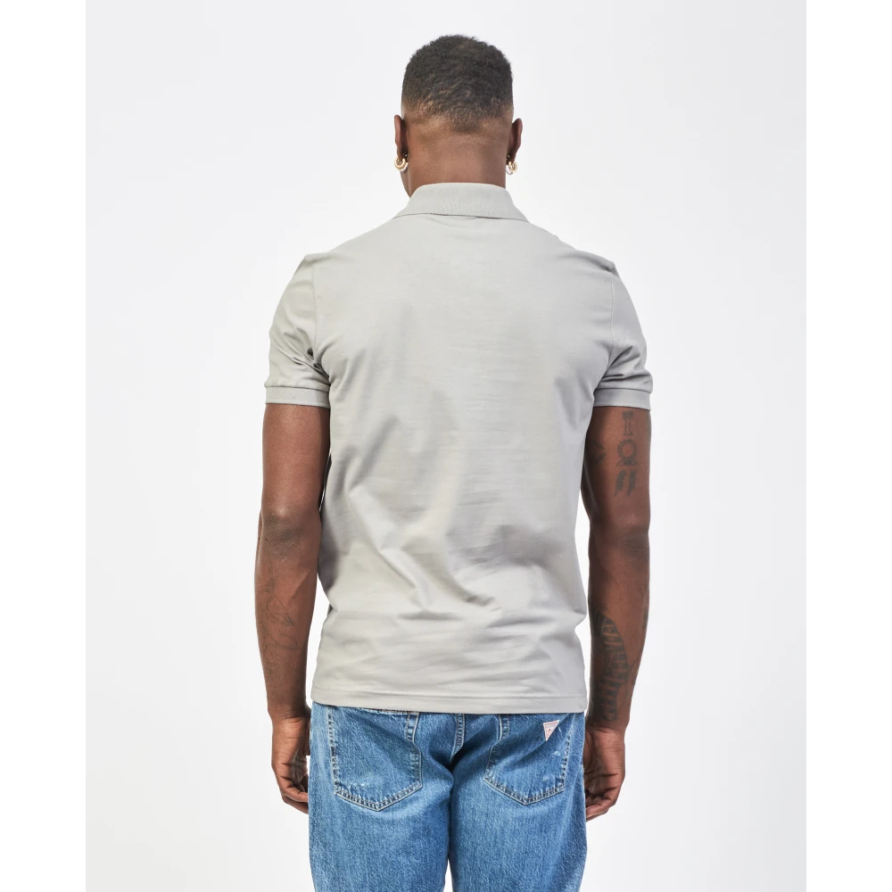Hugo Boss Grijze Polo Passenger Korte Mouw Shirt Gray Heren