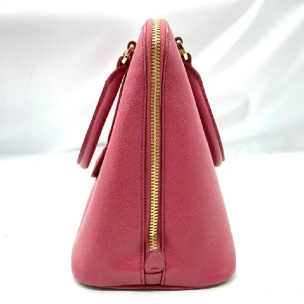 Prada Vintage Pre-owned Leather prada-bags Pink Dames