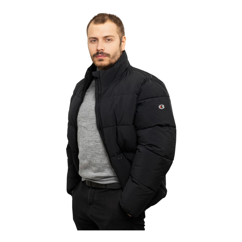 Champion Herenjas Zwart Nylon Polyester Black Heren