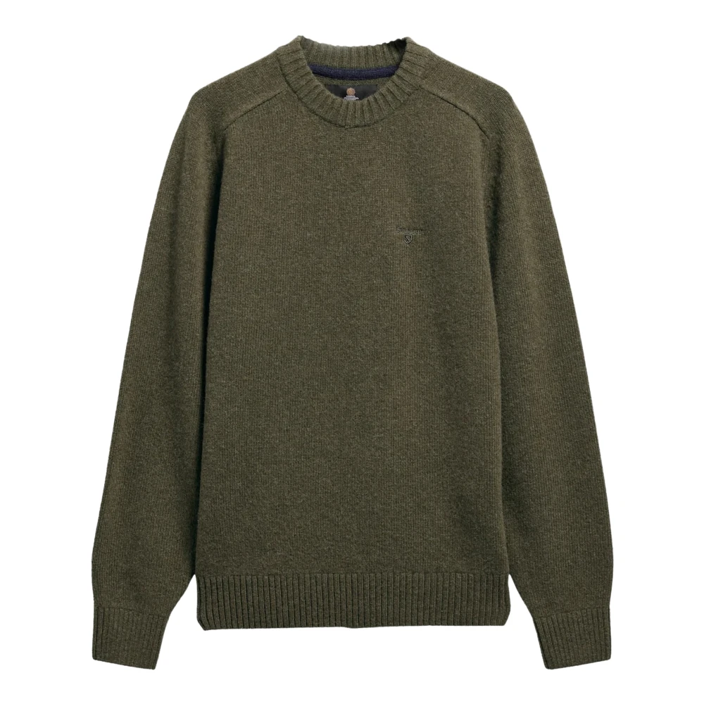 Barbour - Newtown Rundhals-Pullover - Knitwear - Herren - Grün - 2XL - Bild 4