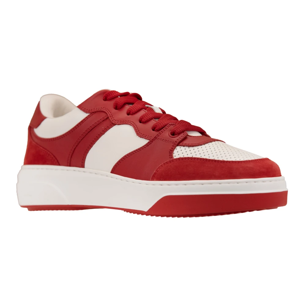 Dsquared2 Men's Red Sneakers, 9 Uk, Trainers
