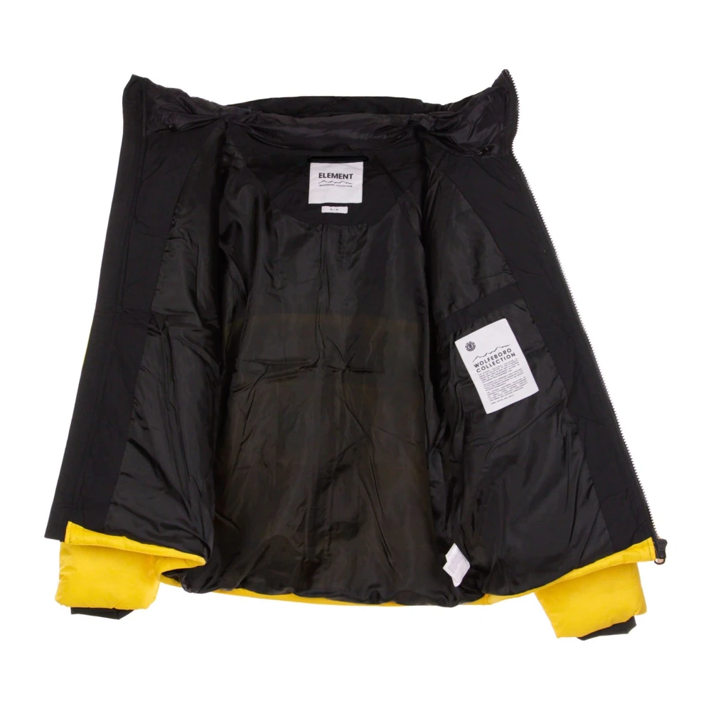 Element Puff Donsjas voor Mannen Yellow Heren