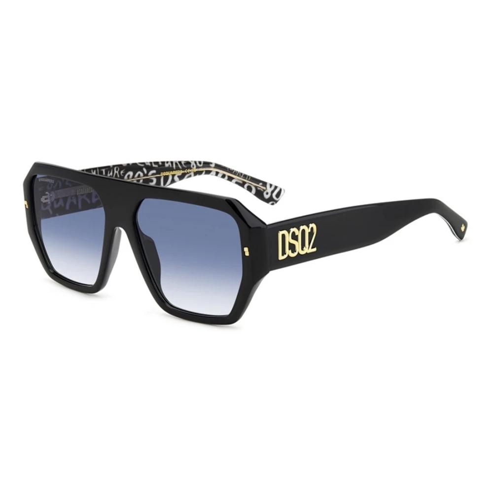 Dsquared2 Black Sunglasses, Male, 58 Mm, D2 0128/S Tay(08) Sunglasses