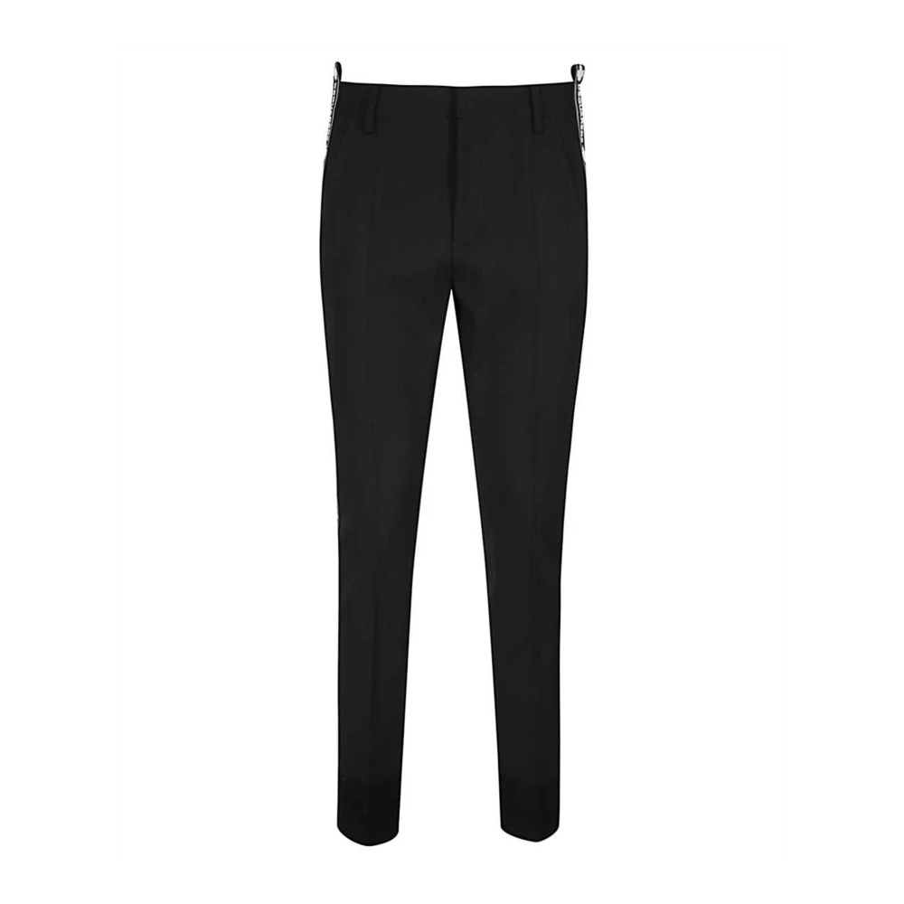 Dsquared2 Women's Black Slim-Fit Trousers, Xs, Classic Wool Trousers