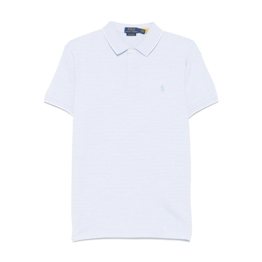 Polo Ralph Lauren Blå Avslappnad Kortärmad Flerfärgad Polotröja
