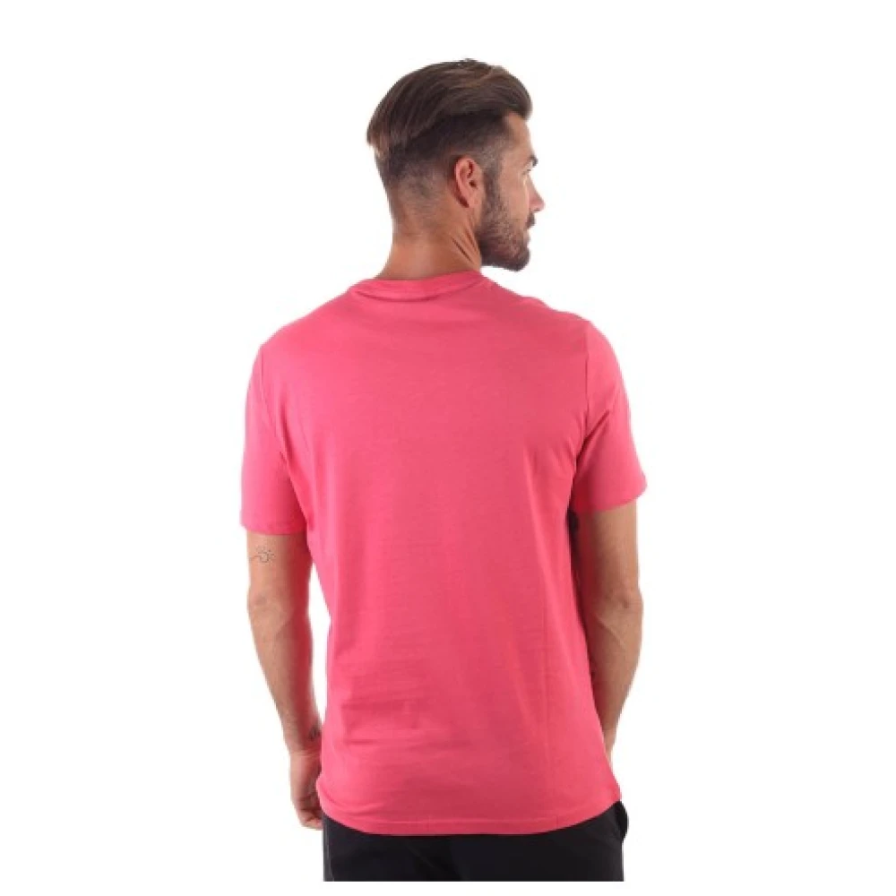 Champion Heren Katoenen T-Shirt Pink Heren