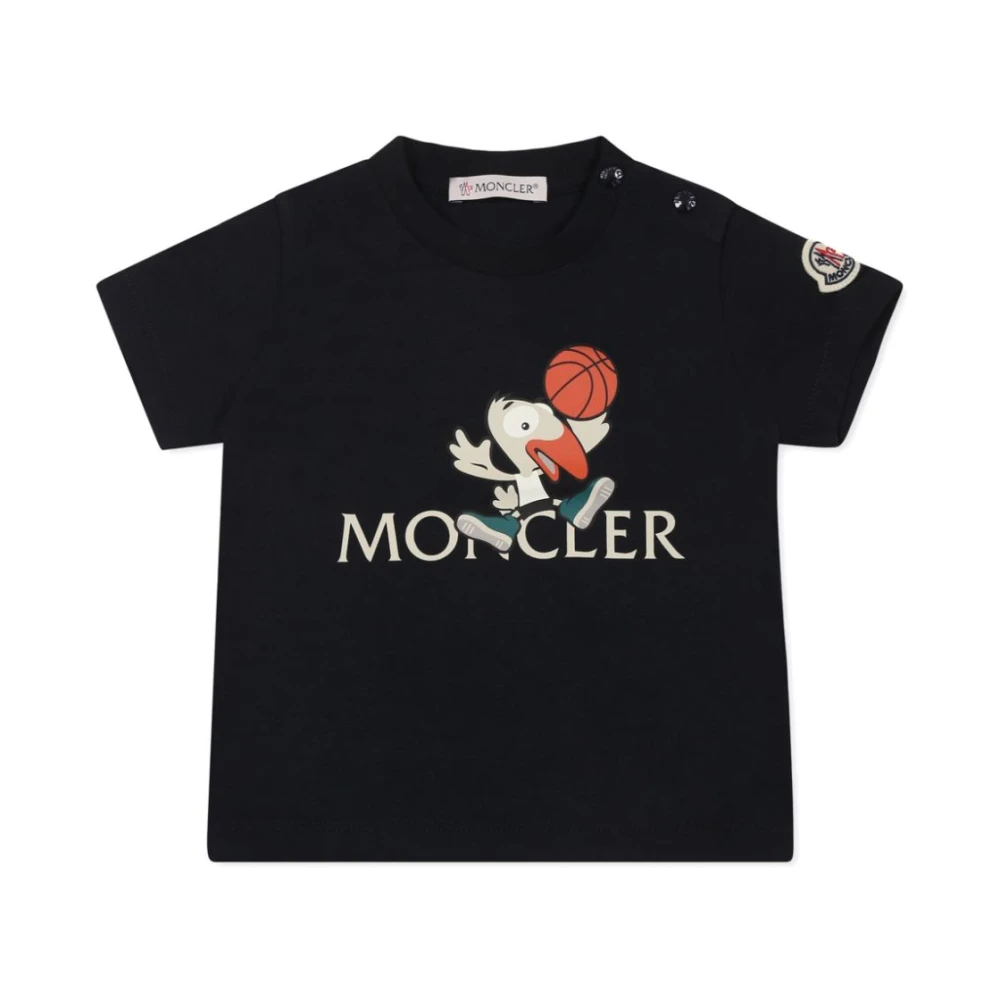 Moncler Blå Barn T-shirts och Polos Blue, Pojke