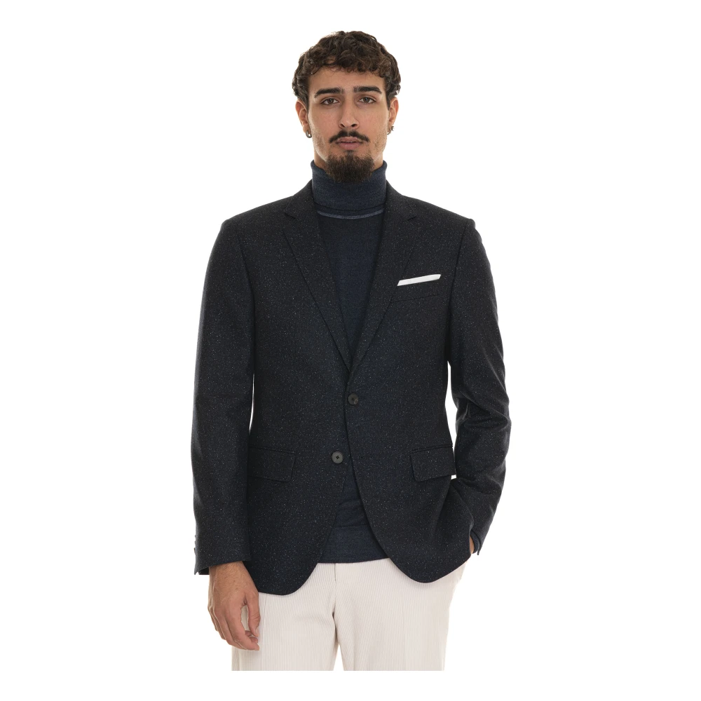 Boss H Huston 224 Blazer Jacket Blue Heren