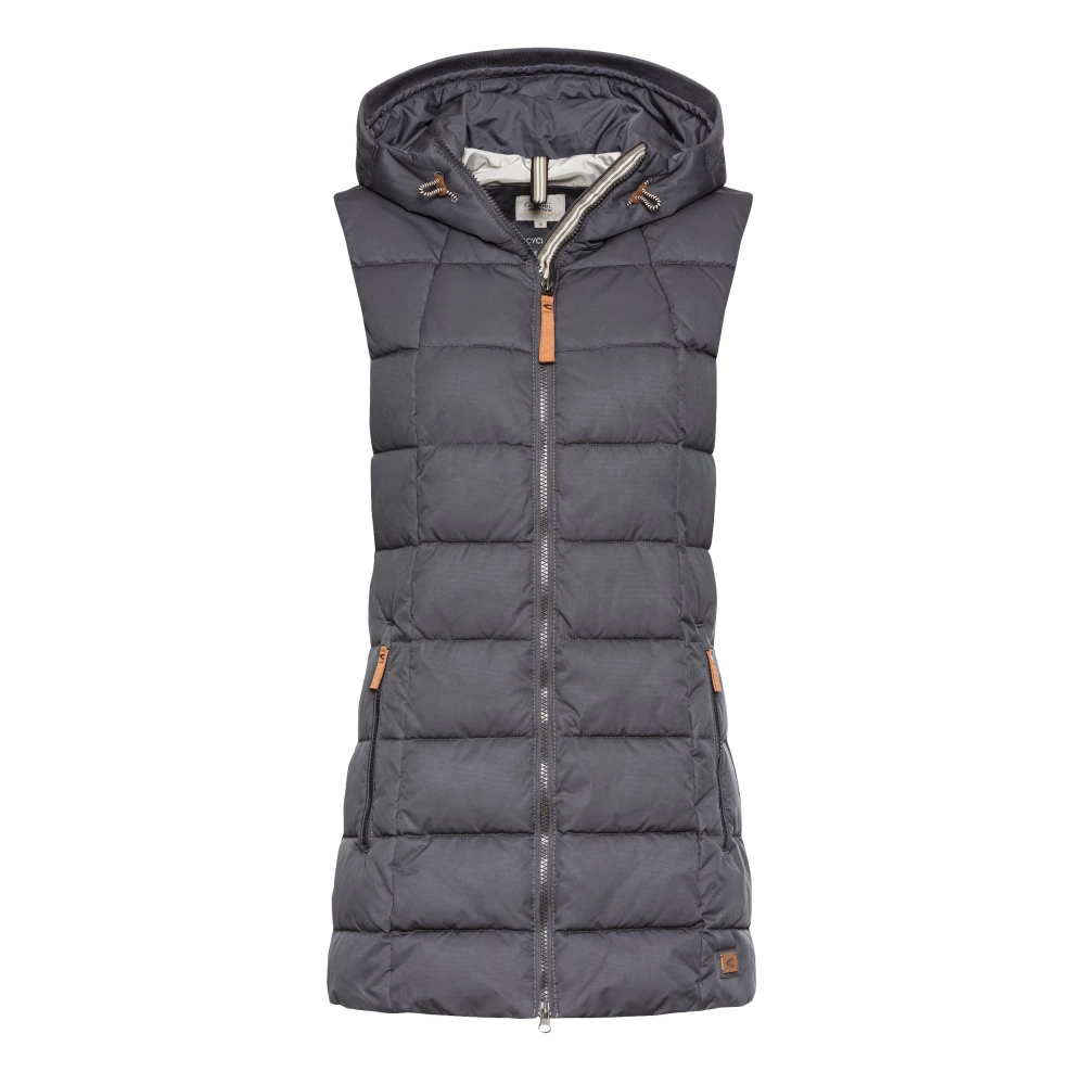 Camel active Gehood Lang Vest Black Dames