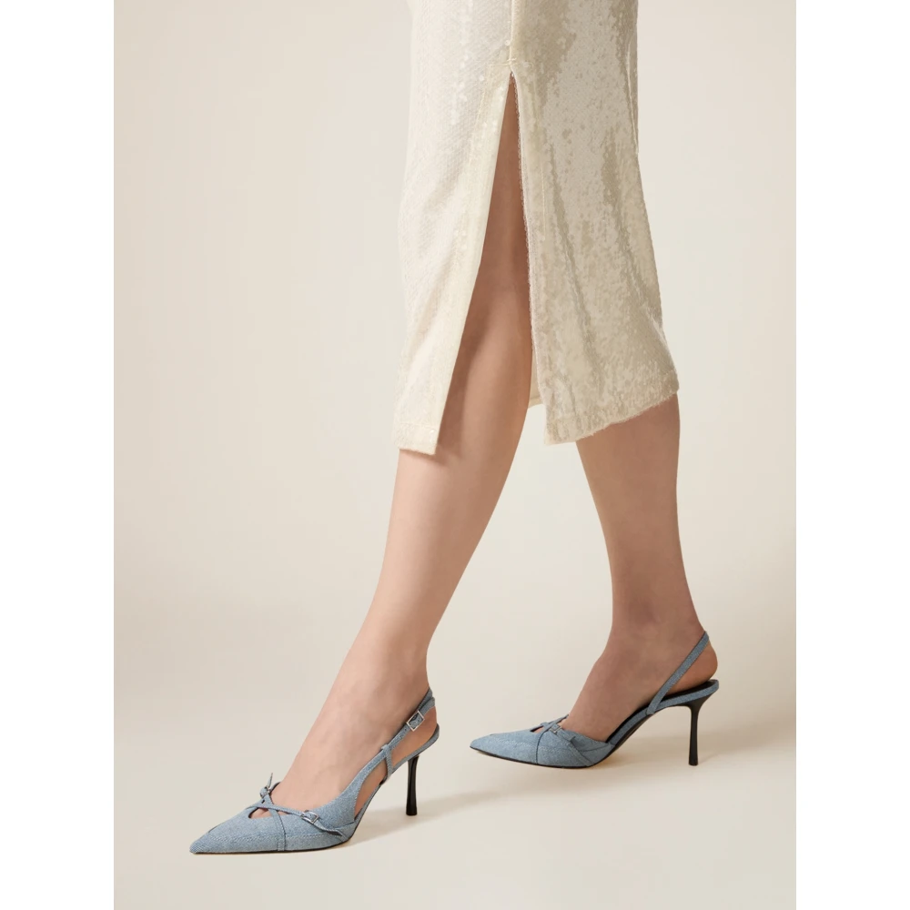 Oltre Pailletten Tule Rok White Dames