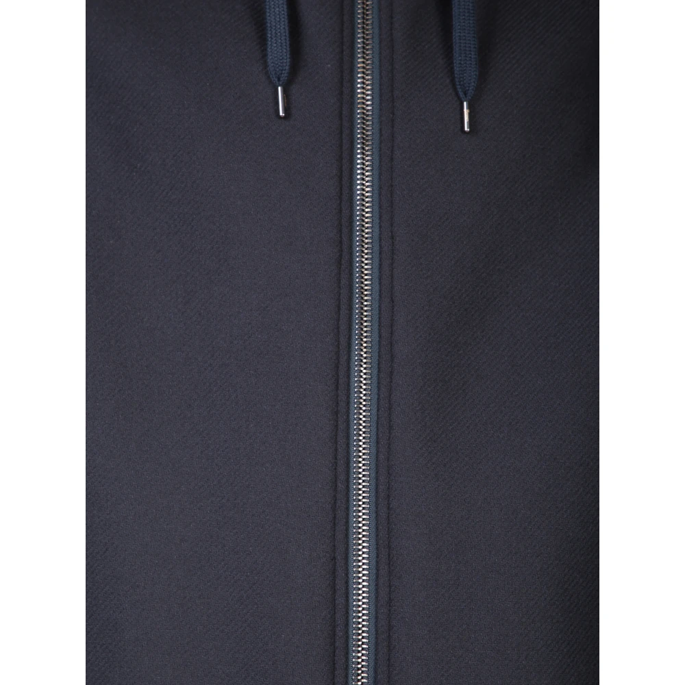 Herno Driekwart Jas Stijlvol Warm Blue Heren