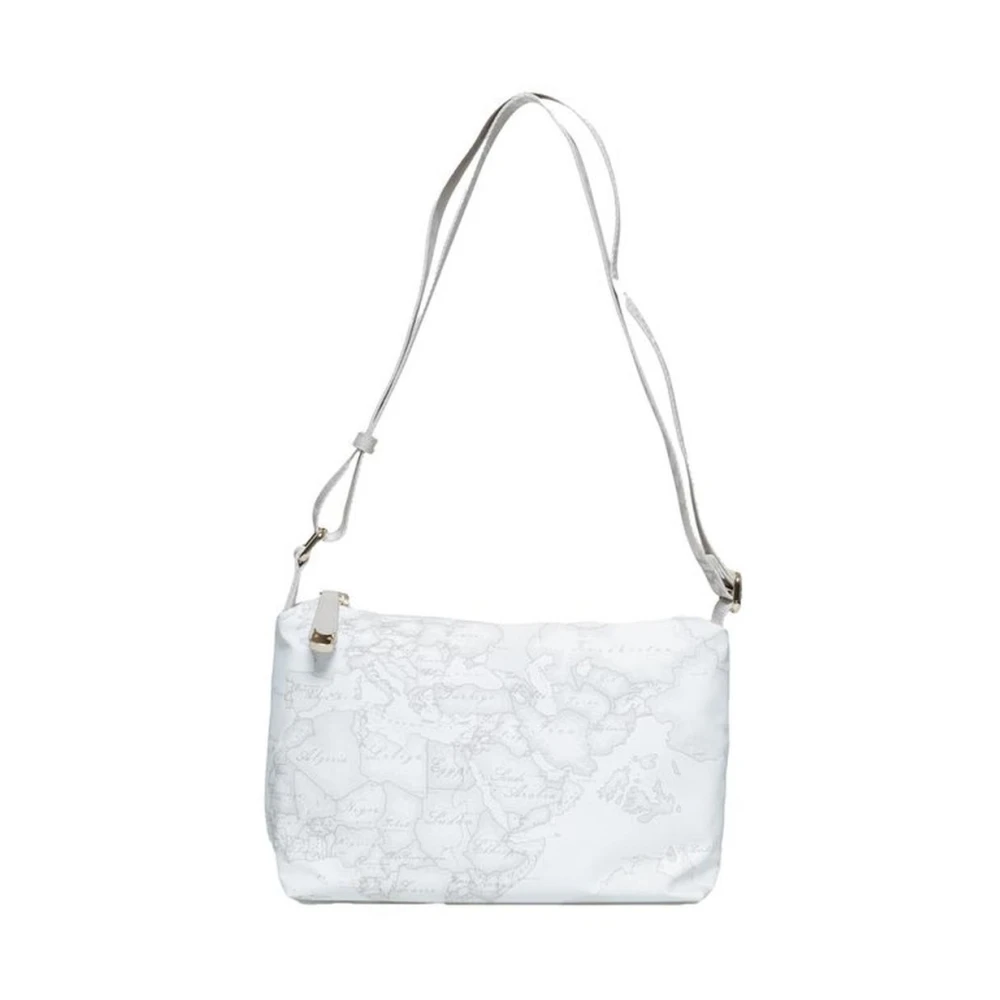 Alviero Martini 1a Classe Dames Schoudertas Lente Zomer Collectie White Dames
