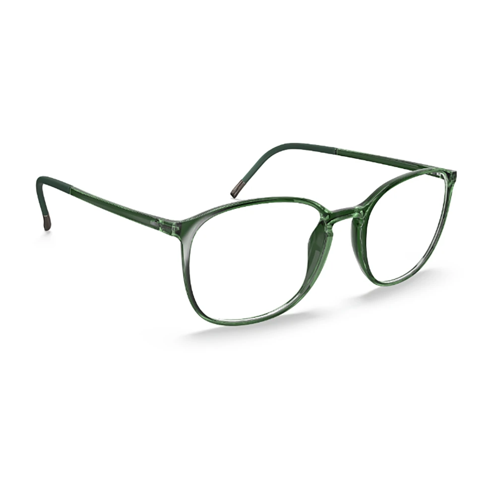 Silhouette Zwarte Optische Frames Vrouwen Stijlvol Green Dames