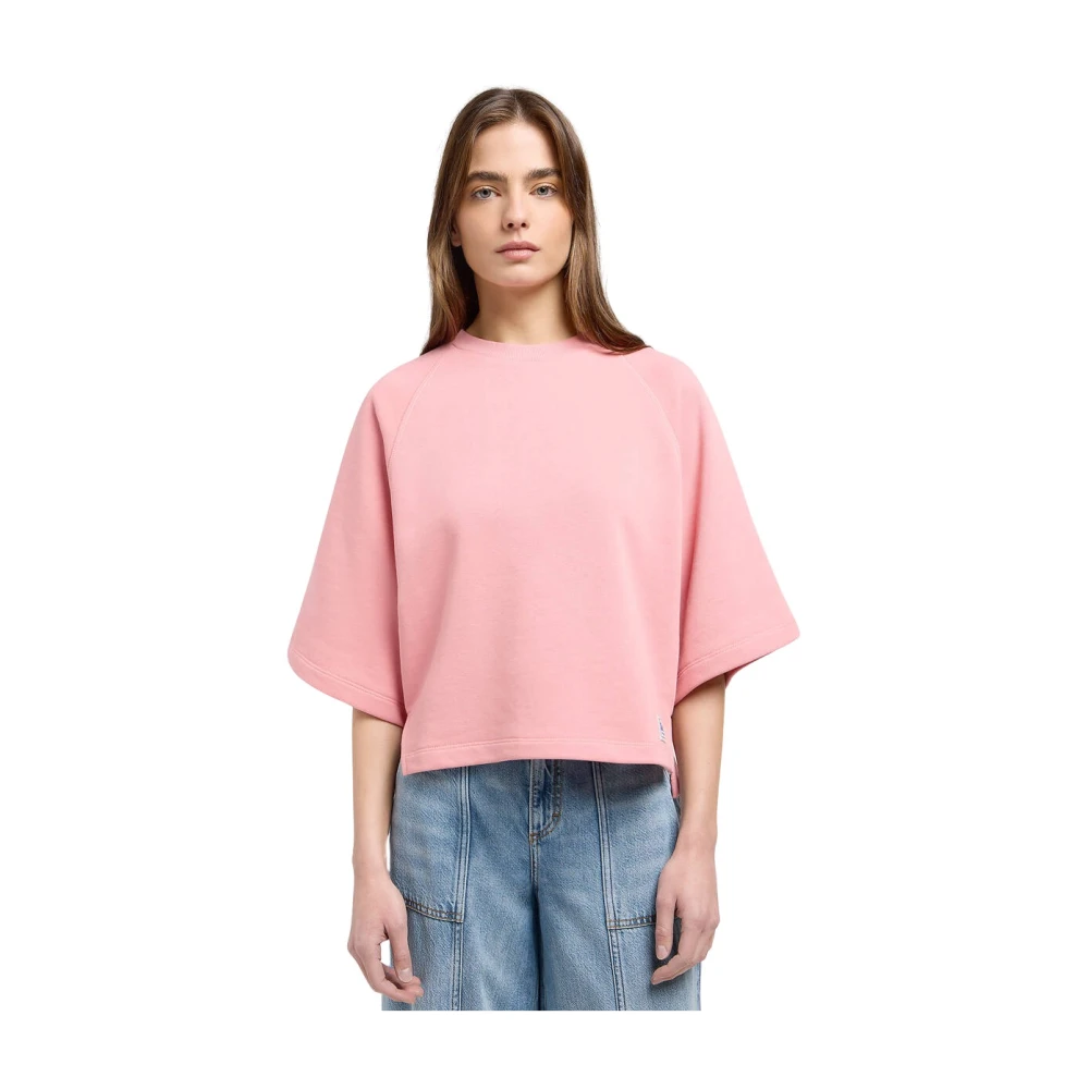 Lee Stijlvolle Raglan T-shirt Pink Dames