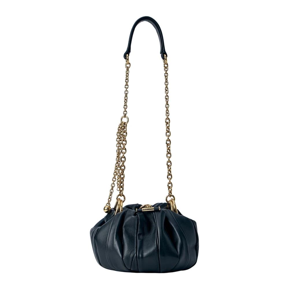 Chloé Women's Black Plissé Shoulder Bag - Shoulder Bags - One Size - Bags