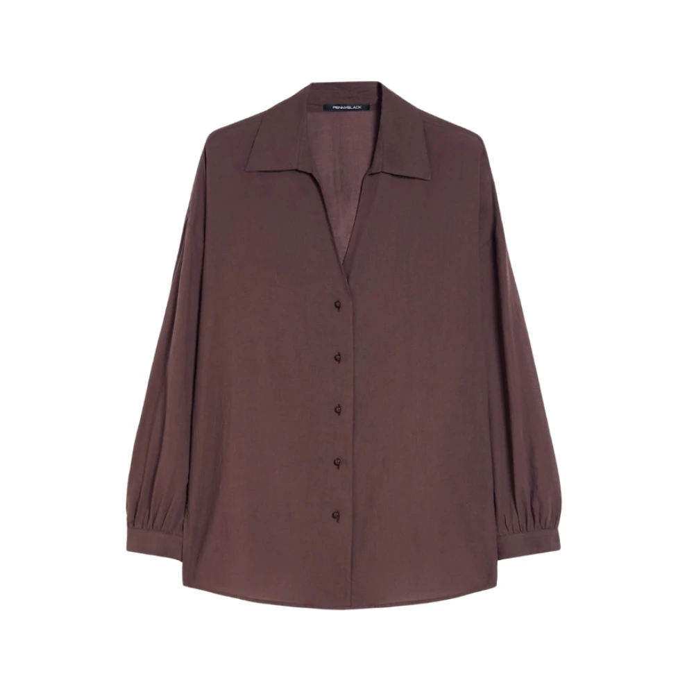 Pennyblack Damen Braun Blusen & Hemden, 2XLgröße: