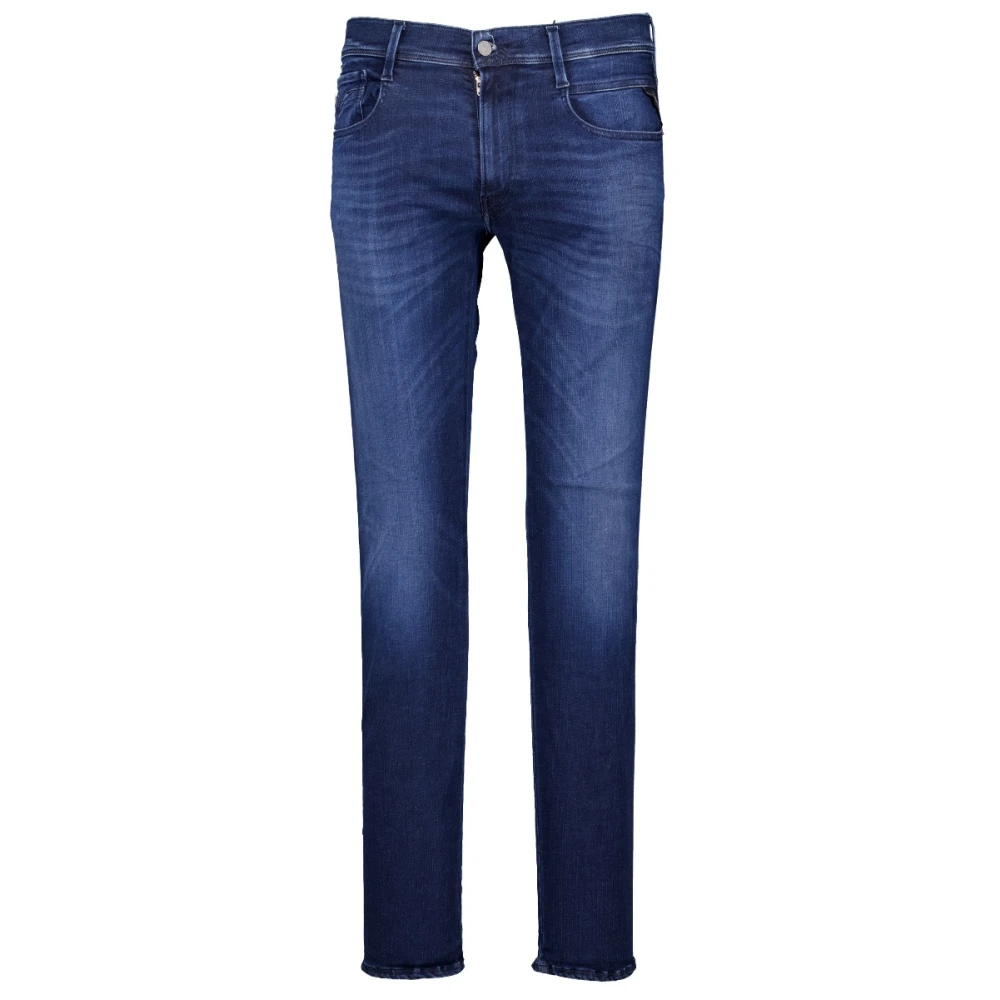 Replay Hyperflex Stretch Jeans Blå Blue, Herr