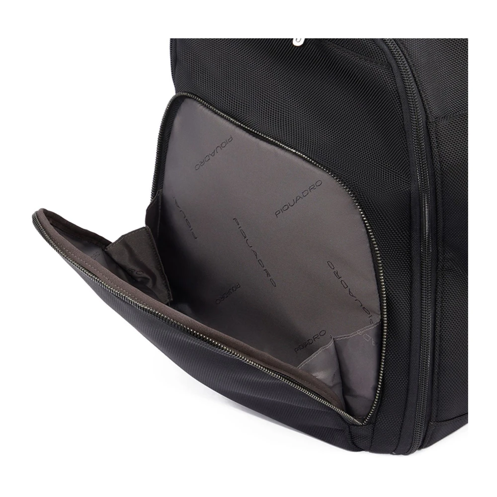 Piquadro Zwarte Linea Brief 2 Tas Black Heren