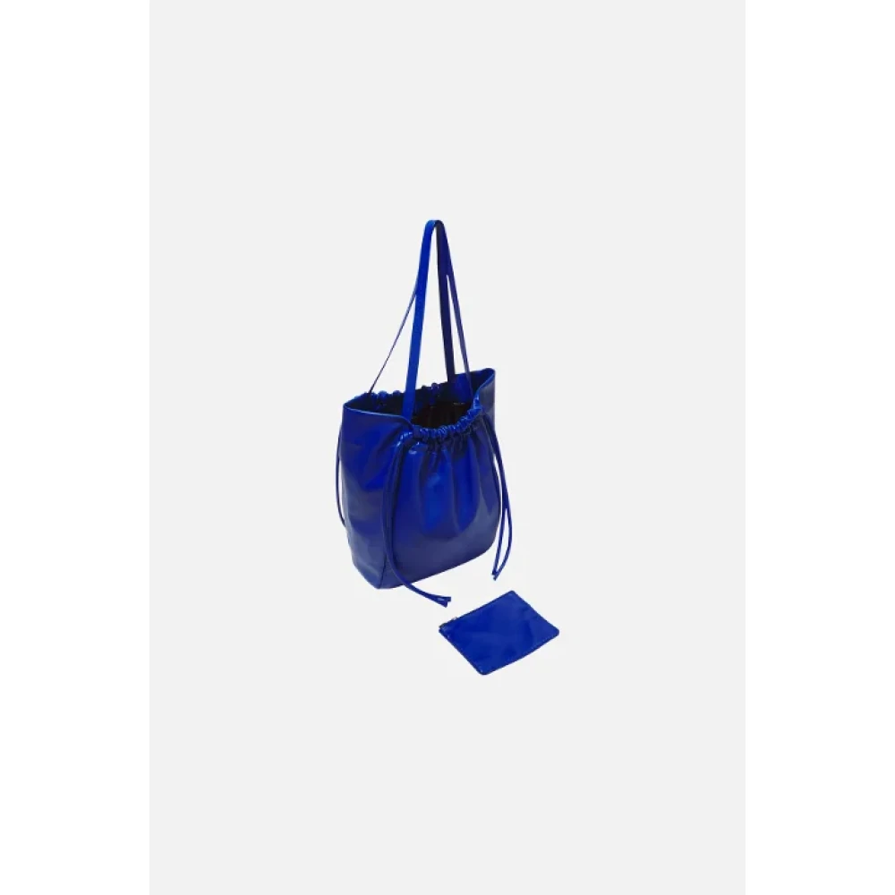 Proenza Schouler Pre-owned Leather shoulder-bags Blue Dames
