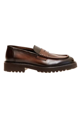 Faded Leather Moccasin