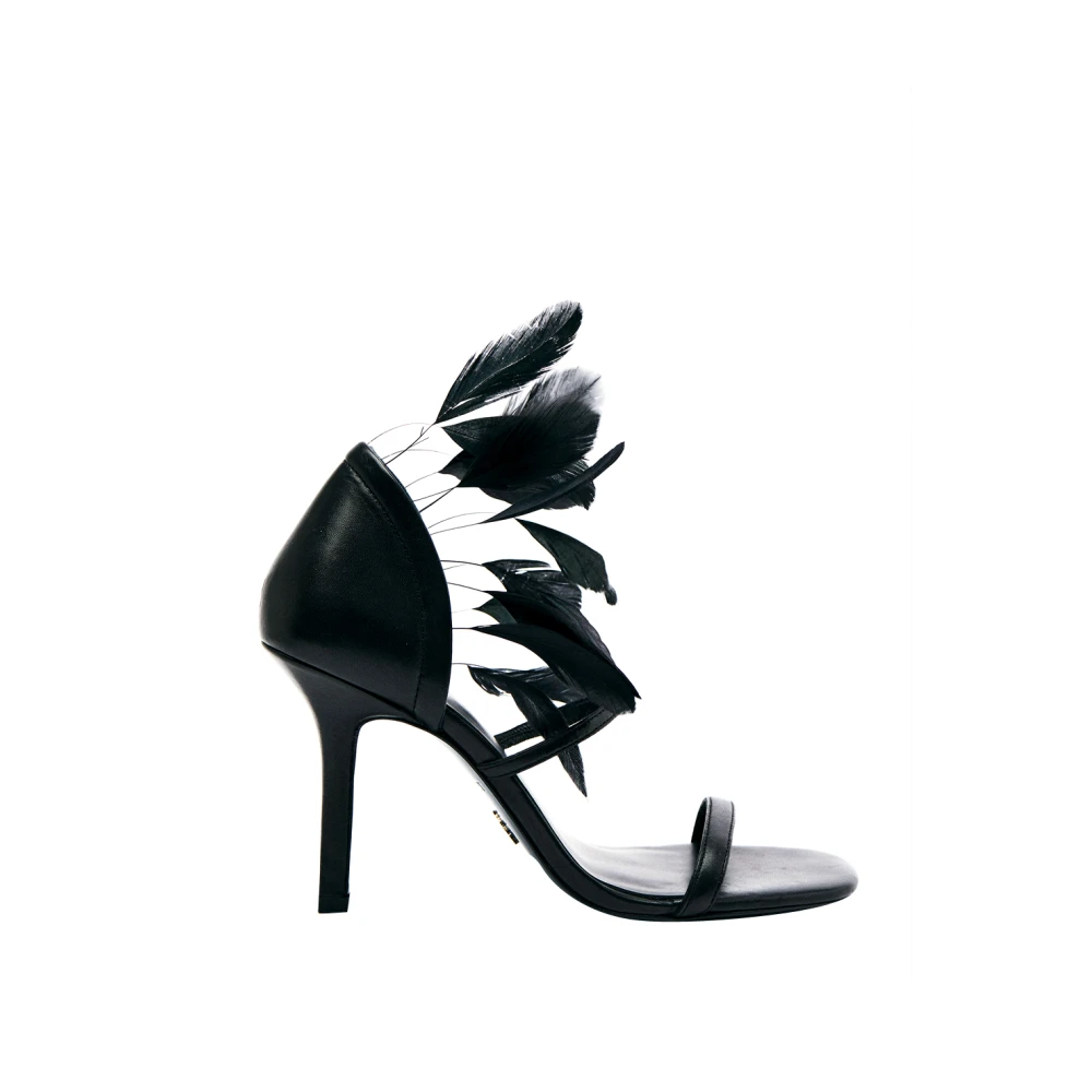 Patrizia Pepe Damen Schwarz Schuhe, K, 38 Eugröße: