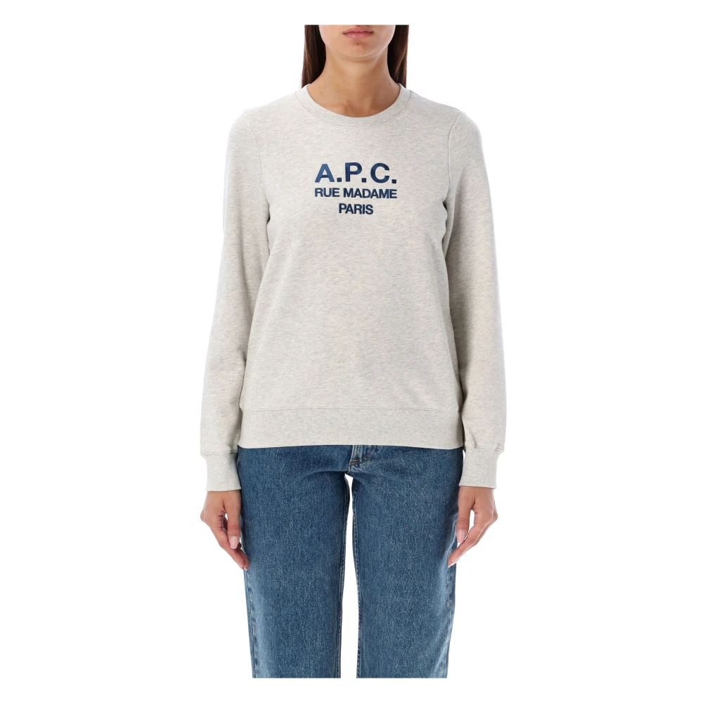 A.p.c. Elegant Sweatshirt Tina Gray Dames