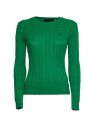 green-preppy-sweater-with-embroidered-pony