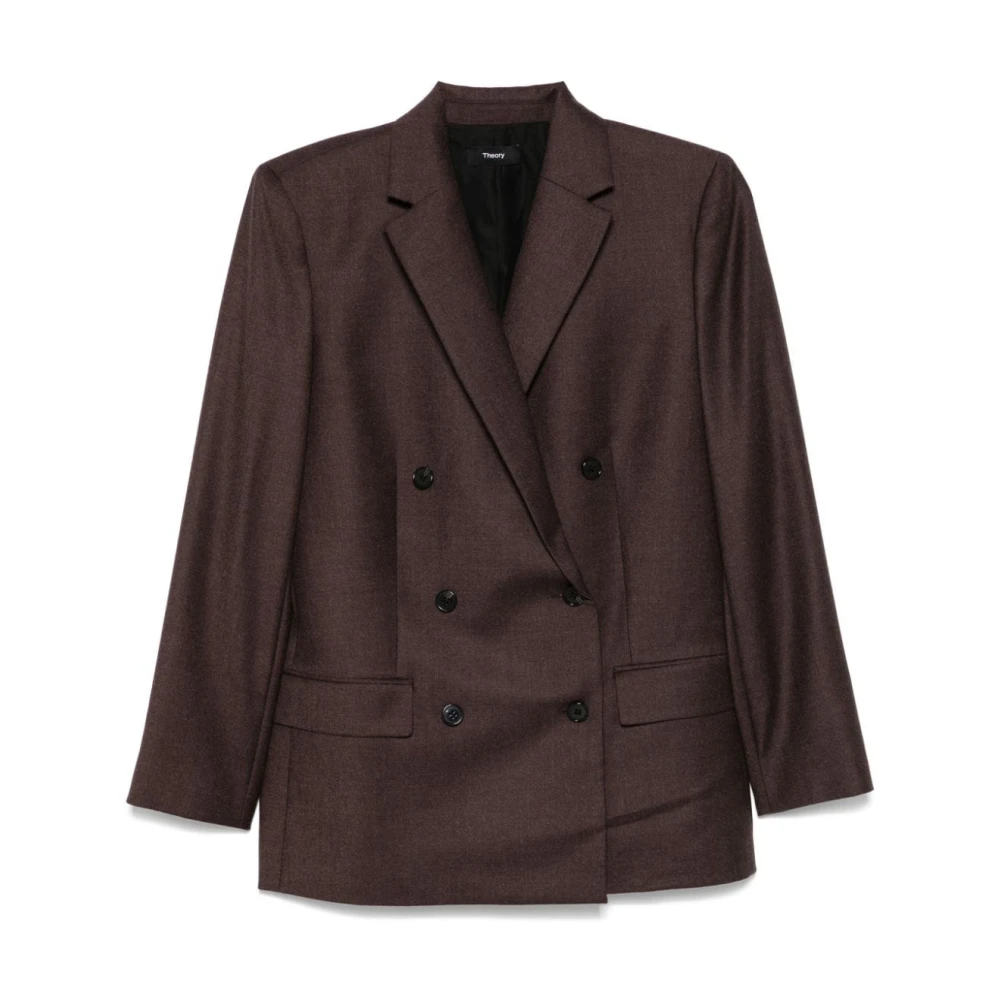 Theory Bruine dameskleding Aw24 Brown Dames