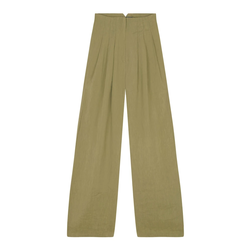 Cortana Women's Green Wide Trousers,, She, Pistachio Trousers 2XL