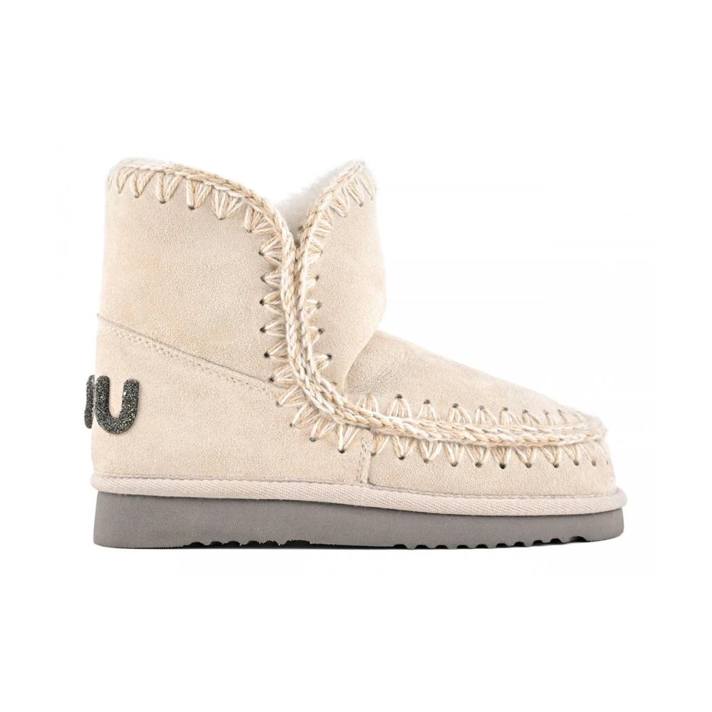 Mou Donna Beige Eskimo 18 Ankle Boot - Immagine 3