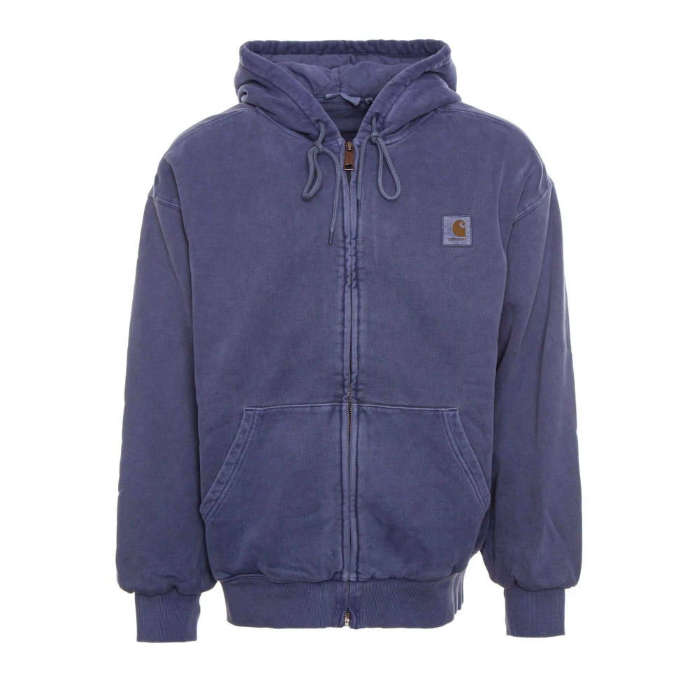 Carhartt WIP Gewatteerde Sweatshirt Jas Purple Heren