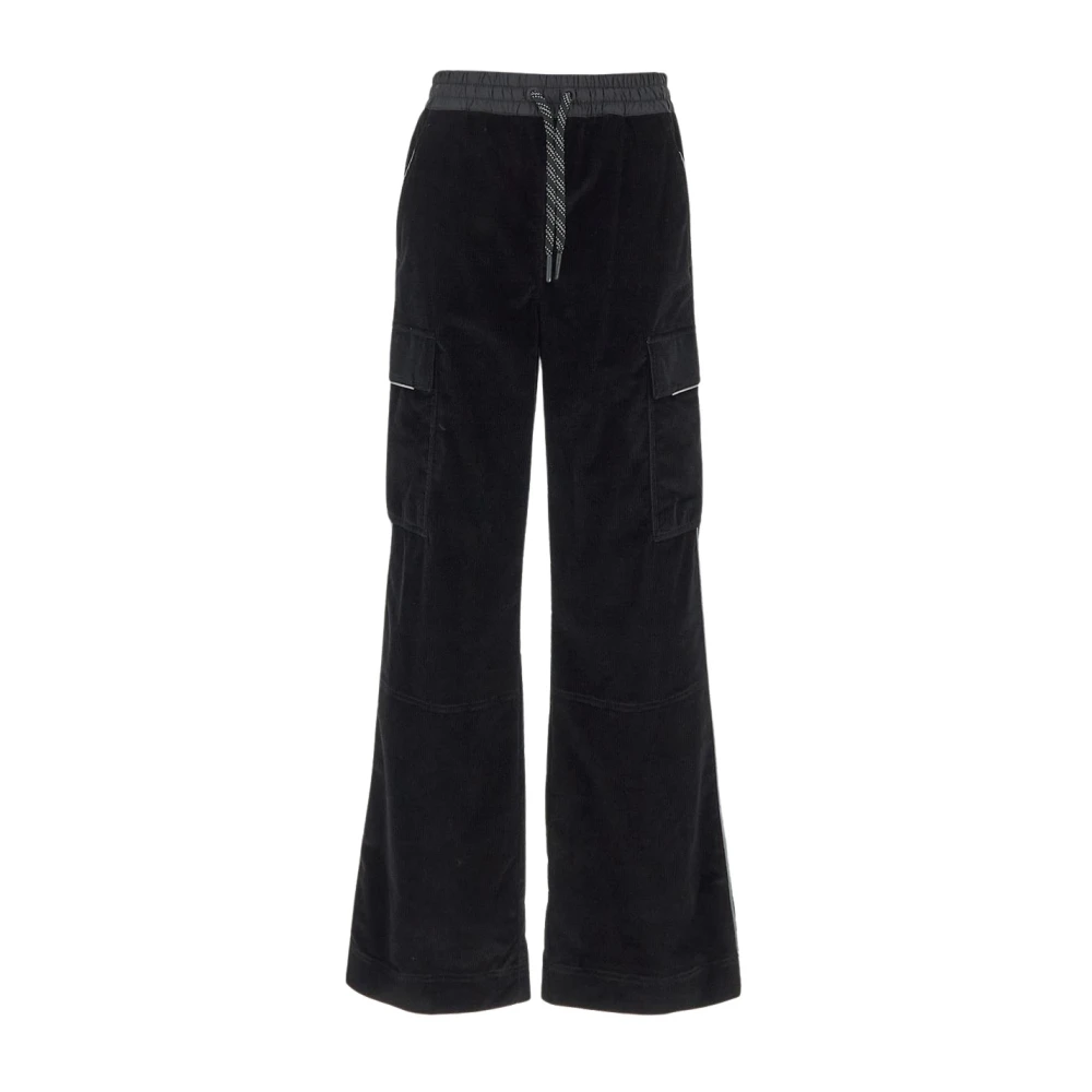 Trousers > Wide Trousers - - Moncler - Modalova