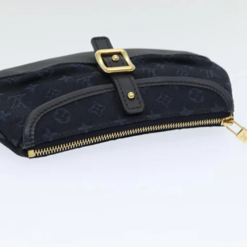 Louis Vuitton Vintage Pre-owned Canvas clutches Blue Dames