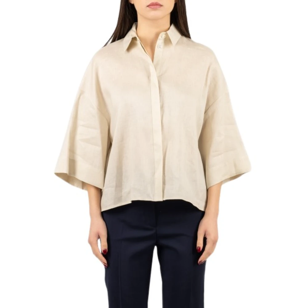 Max Mara Studio Beige Camicia