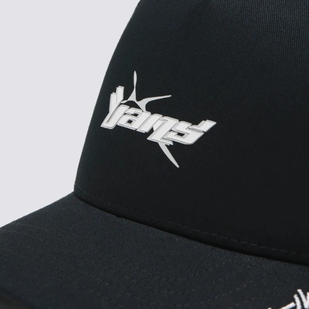 Vans Verstelbare Strapback Pet met Uniek Ontwerp Black Heren